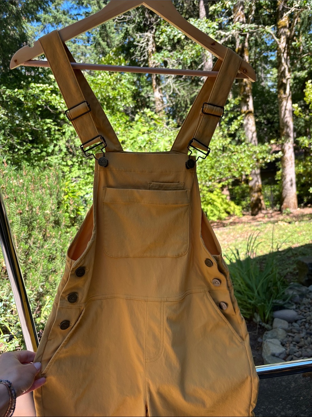 Wild Rye Eeva Short Overalls - Picture 3 of 10